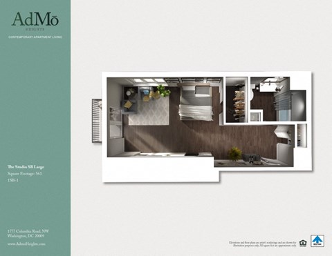 1777 Columbia Road NW Studio-1 Bed Apartment for Rent - Photo Gallery 23